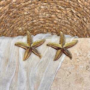Boucles d’oreilles étoile de mer