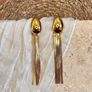 Boucles d’oreilles longues pampilles