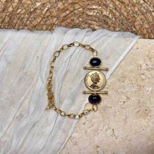Bracelet tête pièce