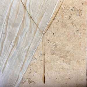 Collier goutte plongeant