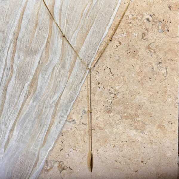Collier goutte plongeant