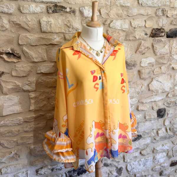 Chemise fluide jaune – Image 2