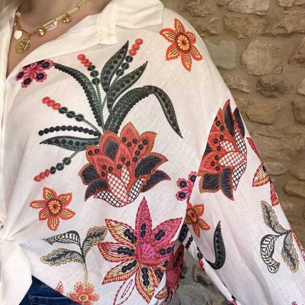 Chemise fluide imprimé – Image 2