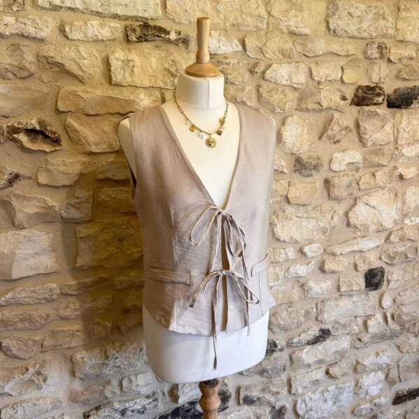 Ensemble fluide beige – Image 3