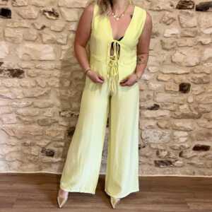 Ensemble jaune acidulé