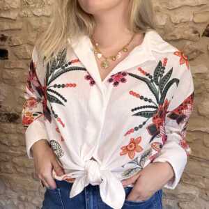Chemise fluide imprimé
