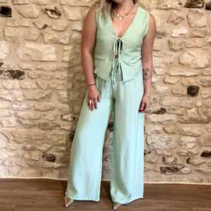 Ensemble fluide vert d’eau
