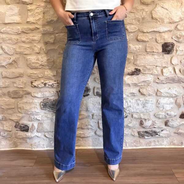 Jean bleu denim
