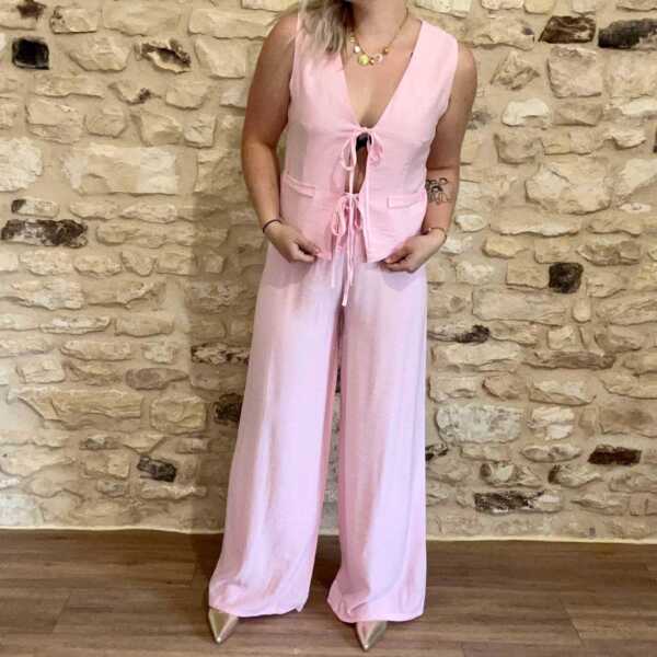 Ensemble fluide rose