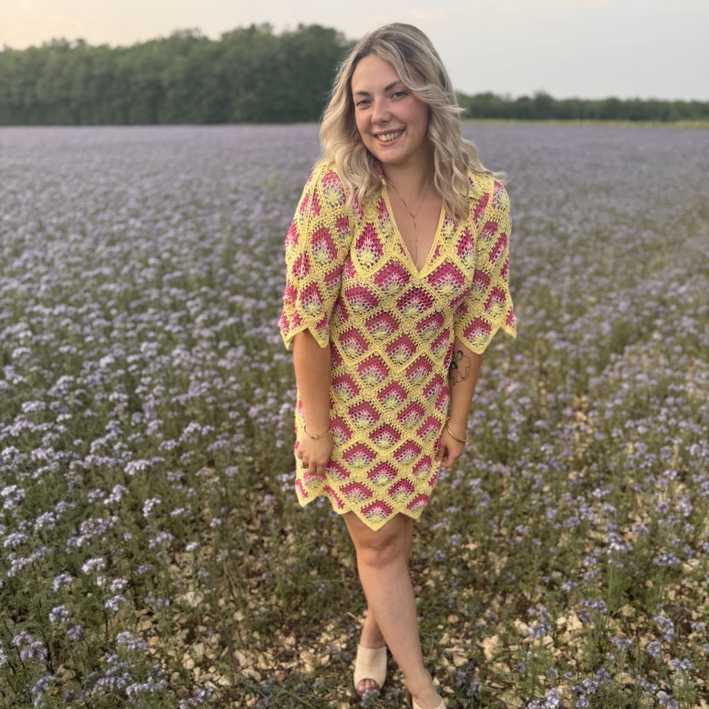 Kala - Robe crochet ajourée