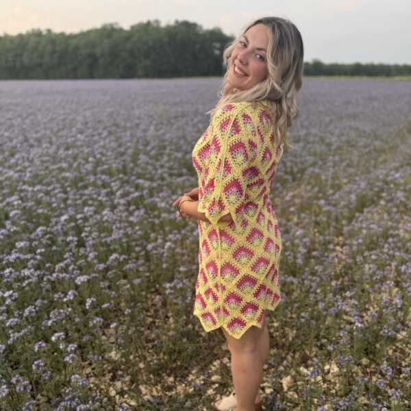Kala - Robe crochet ajourée – Image 2