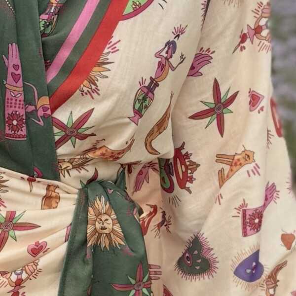 Séléné - Robe courte kimono – Image 3